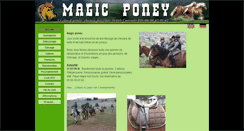 Desktop Screenshot of magicponey.com